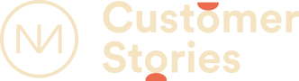 The Mono Logo with the text: Customer Stories