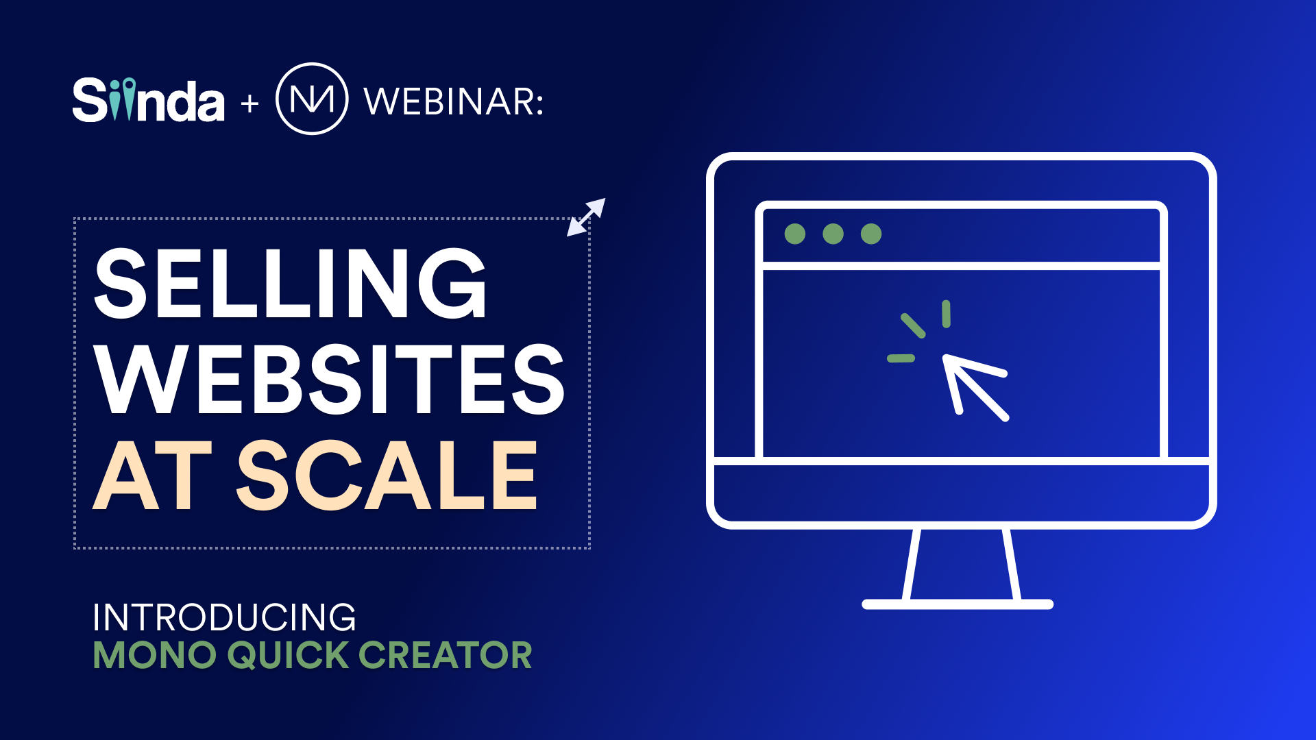 Webinar: How to sell websites at scale