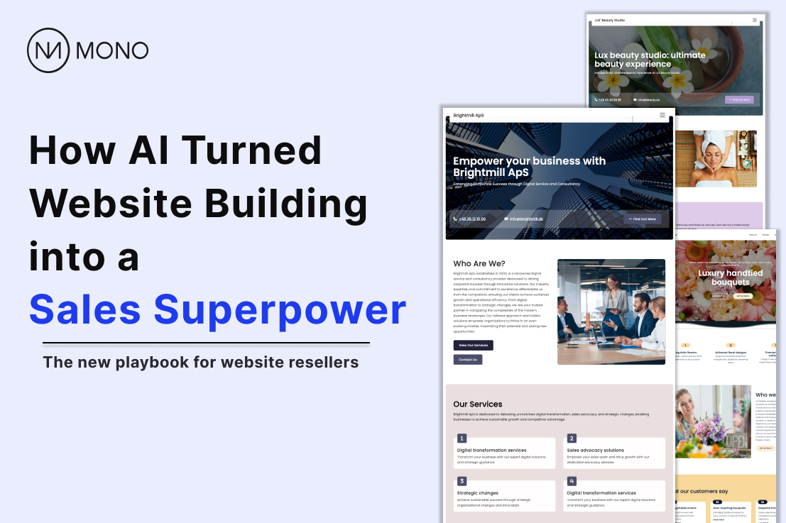 How AI turned website building into Sales Superpower