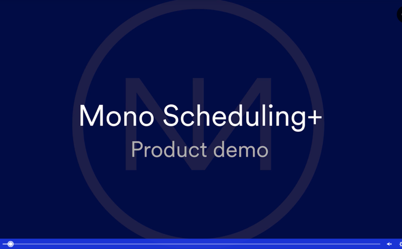 Scheduling+ product demo