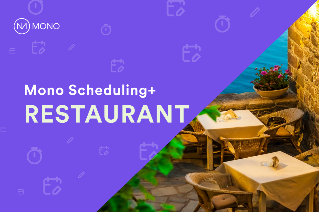 Scheduling+ use case: Restaurant 