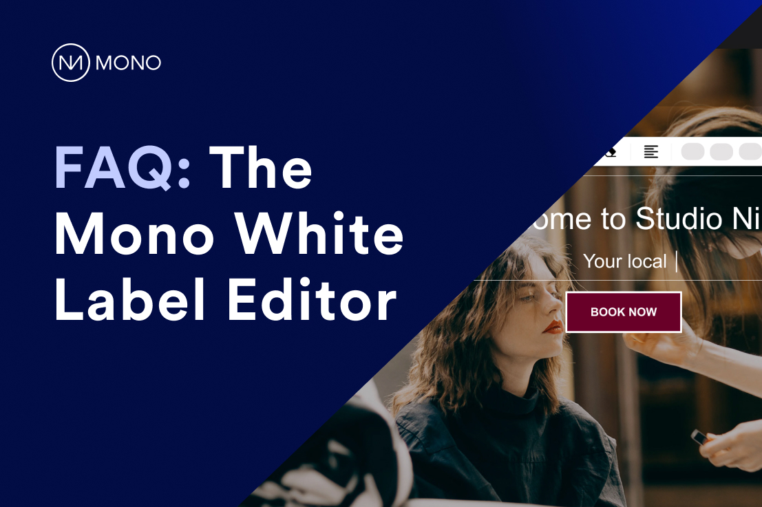 How do I get started building websites on the Mono White Label Editor? 